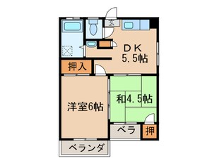 刀根ビルの物件間取画像